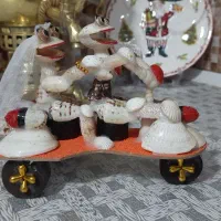 موتور سیکلت صدفی عروس داماد دست ساز