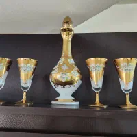 تنگ و جام ۶ تکه بوهمیا کاملا سالم