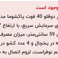 یخچال دوقلو پاکشوما آکبند|یخچال و فریزر|نهاوند, |دیوار