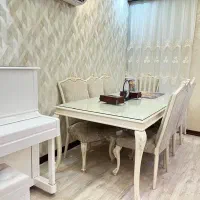 مبل استیل به همراه نیم ست راحتی|مبلمان خانگی و میز عسلی|کرج, فاز ۳ گوهردشت|دیوار