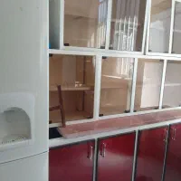 هشت متر کابینت فلز .درب کوره ی