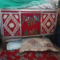 صندوق قدمت دارد قدیمی|کلکسیون اشیاء عتیقه|بافق, |دیوار