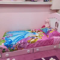 تخت وکمدنوجوان|تخت و سرویس خواب|سمنان, |دیوار