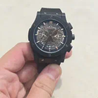 ساعت هابلوت مشکی طلایی