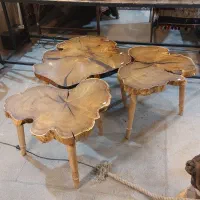 جلو مبلی و میز عسلی چوب توت /رزین و روستیک|مبلمان خانگی و میز عسلی|شیراز, بازار|دیوار