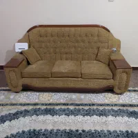 مبل 7نفره باعسلی بدون پارگی وخط وخش|مبلمان خانگی و میز عسلی|اهواز, شهرک رزمندگان|دیوار