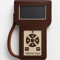 کاور چرم دستگاه دیاگ موتور آزما و نگار خودرو|قطعات یدکی و لوازم جانبی|کرمانشاه, |دیوار