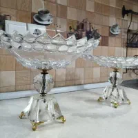 میوه خوری وشیرینی خوری کریستال