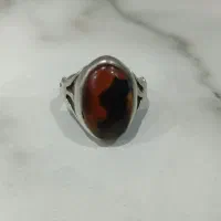 انگشتر نقره مزین به نام حضرت علی (ع)|زیورآلات و اکسسوری|گمیشان, |دیوار