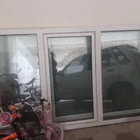 پنجره دوجداره  upvc با شیشه