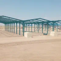نصب سوله جرثقیل سالنی پوشش سقف بدنه