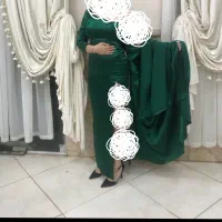 لباس مجلسی رنگ سبززمردی