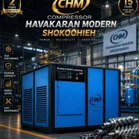 دور متغیر کوپل مستقیم 37kw کمپرسور اسکرو
