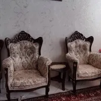 مبلمان سلطنتی تمام چوب|مبلمان خانگی و میز عسلی|مراغه, |دیوار