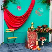 بادکنک آرایی و گل ارایی مراسمات