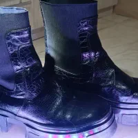 نیم بوت زنانه چرم اصل برشکا اسپانیایی
