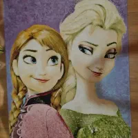 فرش السا آنا و پرده دخترانه پانچ