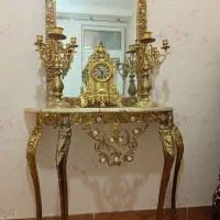 آینه شمعدان آلیاژ