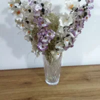 گل و گلدان کریستال