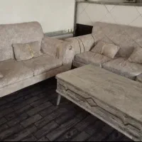 مبل میزعسلی طوسی