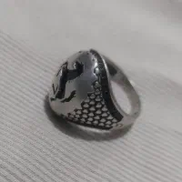 انگشتر نقره سالم خوش رکاب