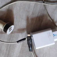 شارژر تایپ سی ۳۳ وات اصلی و شارژر فندکی