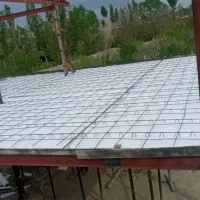 آرماتوربندی و اجرای سقف تیرچه