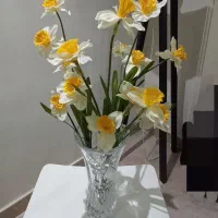 گلدان کریستال تراش‌دار طرح خورشیدی  30cmبا جعبه|صنایع دستی و سایر لوازم تزئینی|تهران, پونک|دیوار