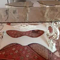 میزعسلی سه تیکه سالم|مبلمان خانگی و میز عسلی|آستارا, |دیوار
