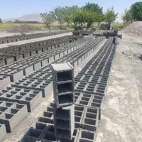 بلوک سیمانی ۱۸ در ۳۸ آجر و شن .خاک نخاله
