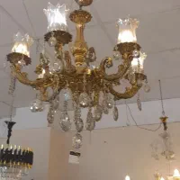 لوستر کاملا نو|لوستر و چراغ آویز|نظرآباد, نظرآباد|دیوار