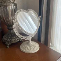 آینه قلبی پینترستی آینه وینتیج