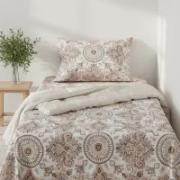 ملحفه تشک کشدار ۲و۱نفره طرح ترمه|سرویس روتختی|تهران, حر|دیوار