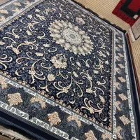 فرش ۱۲ متری جفت سرمه ای طلاکوب نوآکبند|فرش|مشهد, شهید مطهری|دیوار