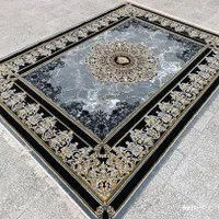 فرش های طلا کوب طوسی جدید