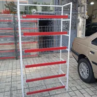 استند فلزی چیپس هایپرمارکتی شش طبقه سنگین
