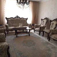 ست مبلمان استیل هفت نفره با ناهار خوری ۶نفره|مبلمان خانگی و میز عسلی|کرج, کوی کارمندان جنوبی|دیوار
