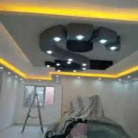 برقکار برق کار سیم کشی نصب لوستر لاین نوری هالوژن