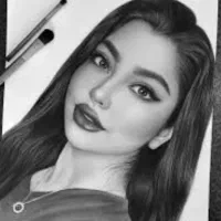 طراحی چهره سیاهقلم|تابلو، نقاشی، عکس|نیشابور, امین اسلامی|دیوار