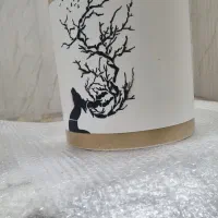 گلدان فایبر گلاس طرح خاص