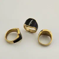 انگشتر استیل مردانه