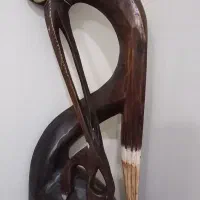 مجسمه چوب قو.یک تکه|مجسمه، تندیس، ماکت|کرج, کوی مهر|دیوار