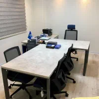 میز اداری / میز مدرن کد ۱۱۰ /پایه فلزی