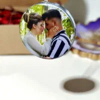 گردنبندو آویز ماشین رزینی با عکس عزیزانتون