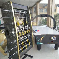 فوتبال دستی تاشو و ایرهاکی فول آپشن