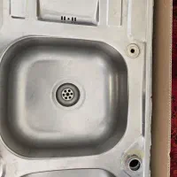 سینک ظرف شویی دو قلو سالم|مصالح و تجهیزات ساختمان|شاهین‌شهر, طالقانی|دیوار