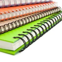 سیمی کردن کتاب با طلق فنر جزوات صحافی|خدمات رایانه‌ای و موبایل|قم, عمار یاسر|دیوار