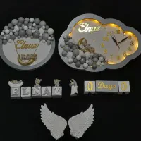 گیفت مکعب عروسک|مجسمه، تندیس، ماکت|مشهد, خواجه ربیع|دیوار