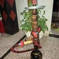 قلیان چوبی دو سیب