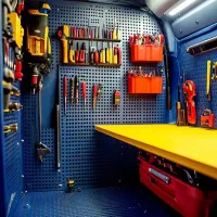 تجهیز ون خدماتی و کارگاهی